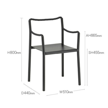 Artek/Rope Chair/ロープチェア/ブラック 【納期】約3～4週間（メーカー欠品時を除く）