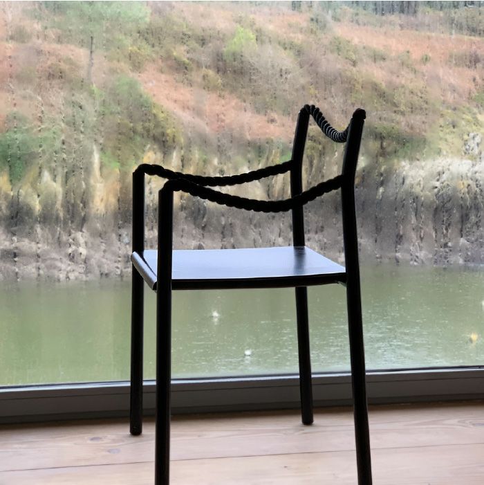 Artek/Rope Chair/ロープチェア/ブラック 【納期】約3～4週間（メーカー欠品時を除く）