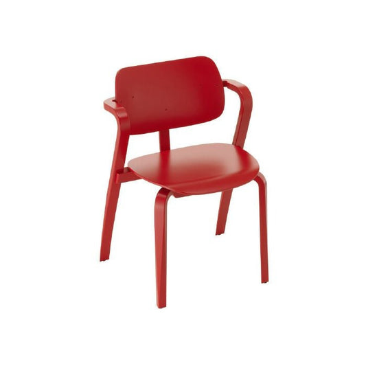 Artek/Aslak Chair/アスラックチェア/レッド/ラッカー仕上げ 【納期】約3～4週間（メーカー欠品時を除く）