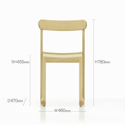 Artek/ATELIER CHAIR/アトリエチェア/オーク材/ナチュラル/ラッカー仕上げ 【納期】約3～4週間（メーカー欠品時を除く）