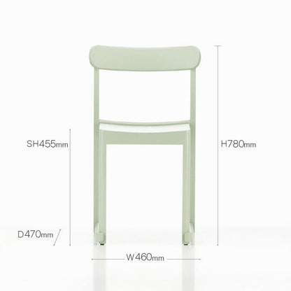 Artek/ATELIER CHAIR/アトリエチェア/ビーチ材/グリーン/ラッカー仕上げ 【納期】約3～4週間（メーカー欠品時を除く）