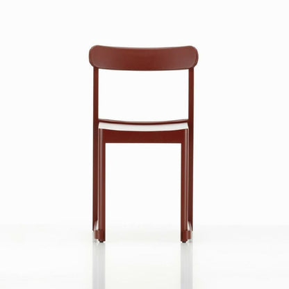 Artek/ATELIER CHAIR/アトリエチェア/ビーチ材/ダークレッド/ラッカー仕上げ 【納期】約3～4週間（メーカー欠品時を除く）