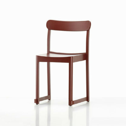 Artek/ATELIER CHAIR/アトリエチェア/ビーチ材/ダークレッド/ラッカー仕上げ 【納期】約3～4週間（メーカー欠品時を除く）