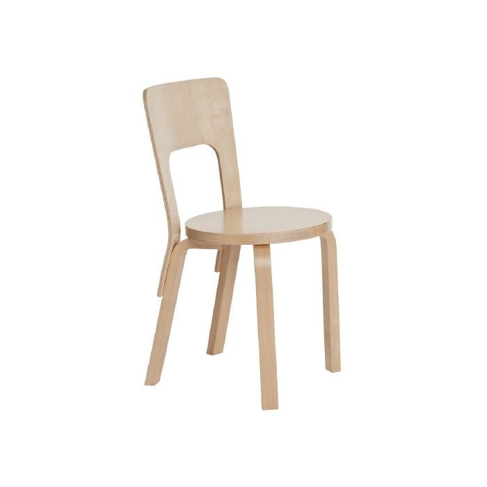 Artek/CHAIR 66/チェア66/バーチ材/ナチュラルラッカー仕上げ 【納期】約3～4週間（メーカー欠品時を除く）