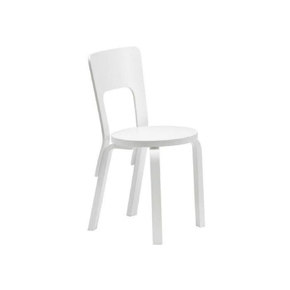 Artek/CHAIR 66/チェア66/バーチ材/ナチュラルラッカー仕上げ/ホワイトラッカー 【納期】約3～4週間（メーカー欠品時を除く）