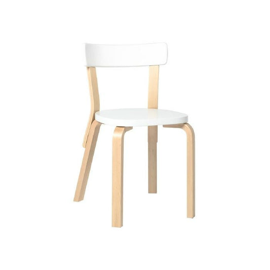 Artek/CHAIR 66/チェア66/バーチ材/ナチュラルラッカー仕上げ/ホワイトラッカー 【納期】約3～4週間（メーカー欠品時を除く）