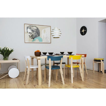 Artek/CHAIR 66/チェア66/バーチ材/ナチュラルラッカー仕上げ/ホワイトラッカー 【納期】約3～4週間（メーカー欠品時を除く）