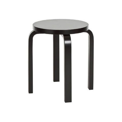 Artek/STOOL E60/スツールE60/バーチ材/ナチュラルラッカー仕上げ/ブラックラッカー 【納期】約3～4週間（メーカー欠品時を除く）