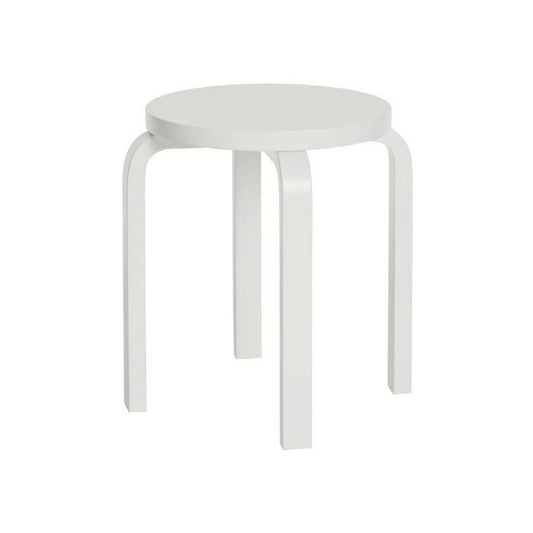 Artek/STOOL E60/スツールE60/バーチ材/ナチュラルラッカー仕上げ/ホワイトラッカー 【納期】約3～4週間（メーカー欠品時を除く）