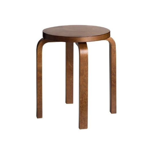 Artek/STOOL E60/スツールE60/バーチ材/ウォルナットステイン仕上げ 【納期】約3～4週間（メーカー欠品時を除く）