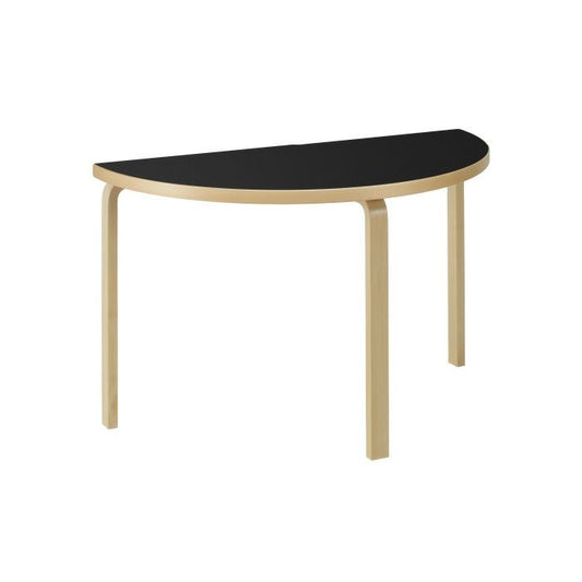 Artek/95 TABLE/95テーブル/バーチ材/ナチュラルラッカー仕上げ/ブラックリノリウム 【納期】約3～4週間（メーカー欠品時を除く）