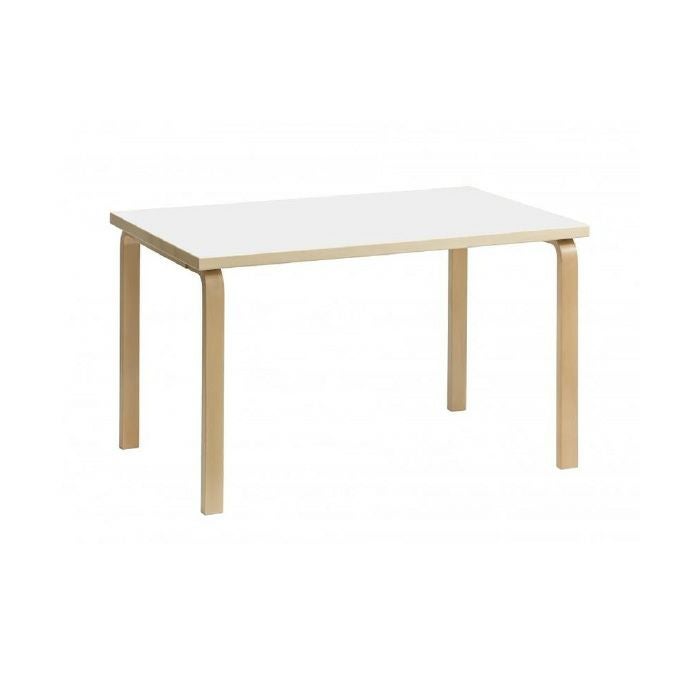 Artek/81B TABLE/81Bテーブル/バーチ材/ナチュラルラッカー仕上げ/ホワイトラミネート 【納期】約3～4週間（メーカー欠品時を除く）