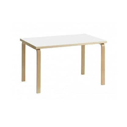 Artek/81B TABLE/81Bテーブル/バーチ材/ナチュラルラッカー仕上げ/ホワイトラミネート 【納期】約3～4週間（メーカー欠品時を除く）