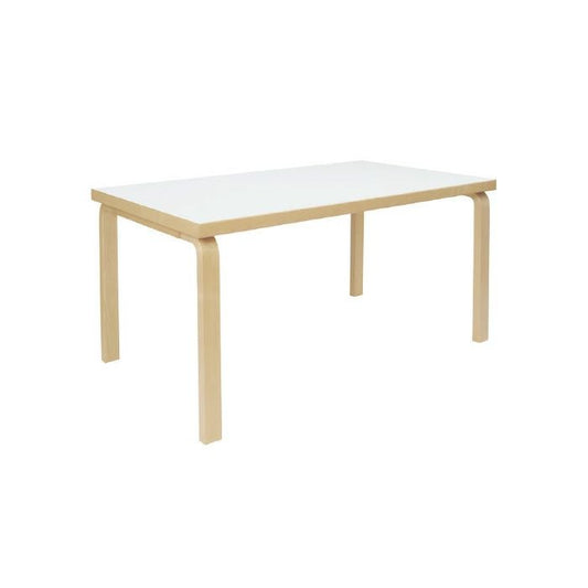 Artek/82A TABLE/82Aテーブル/バーチ材/ナチュラルラッカー仕上げ/ホワイトラミネート 【納期】約3～4週間（メーカー欠品時を除く）