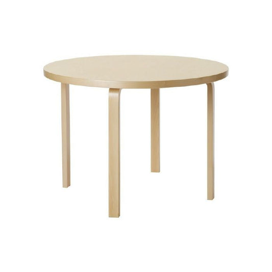 Artek/90A TABLE/90Aテーブル/バーチ材/ナチュラルラッカー仕上げ 【納期】約3～4週間（メーカー欠品時を除く）