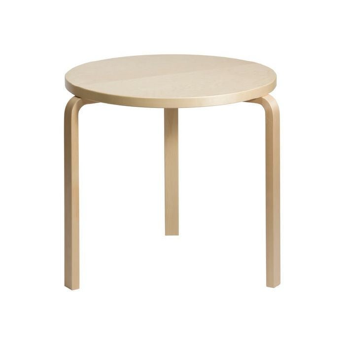 Artek/90B TABLE/90Bテーブル/バーチ材/ナチュラルラッカー仕上げ 【納期】約3～4週間（メーカー欠品時を除く）