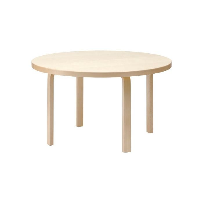 Artek/91 TABLE/91テーブル/バーチ材/ナチュラルラッカー仕上げ 【納期】約3～4週間（メーカー欠品時を除く）