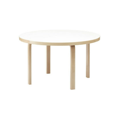 Artek/91 TABLE/91テーブル/バーチ材/ナチュラルラッカー仕上げ/ホワイトラミネート 【納期】約3～4週間（メーカー欠品時を除く）