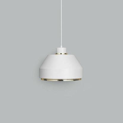 Artek/AMA500 Pendant Lamp/AMA500ペンダント/スチール/ホワイト塗装/ブラスメッキ 【納期】約3～4週間（メーカー欠品時を除く）
