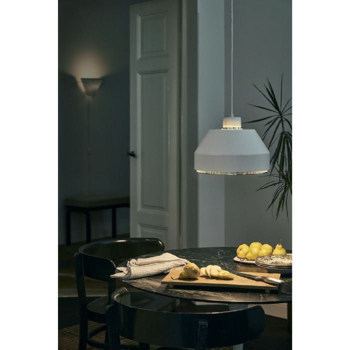 Artek/AMA500 Pendant Lamp/AMA500ペンダント/スチール/ホワイト塗装/ブラスメッキ 【納期】約3～4週間（メーカー欠品時を除く）