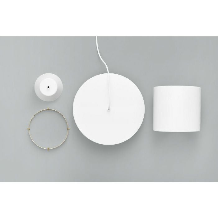 Artek/A201 Pendant Lamp/A201ペンダント/スチール/ホワイト塗装/ブラスメッキ 【納期】約3～4週間（メーカー欠品時を除く）