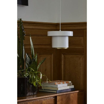 Artek/A201 Pendant Lamp/A201ペンダント/スチール/ホワイト塗装/ブラスメッキ 【納期】約3～4週間（メーカー欠品時を除く）