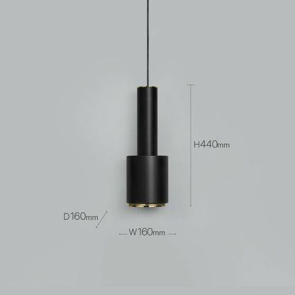 Artek/A110 Pendant Lamp “Hand Grenade“/A110 ペンダント 手榴弾/スチール/ブラック塗装/ブラスメッキ 【納期】約3～4週間（メーカー欠品時を除く）