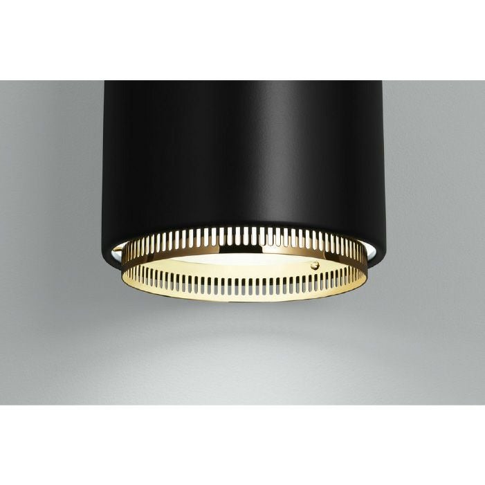 Artek/A110 Pendant Lamp “Hand Grenade“/A110 ペンダント 手榴弾/スチール/ブラック塗装/ブラスメッキ 【納期】約3～4週間（メーカー欠品時を除く）