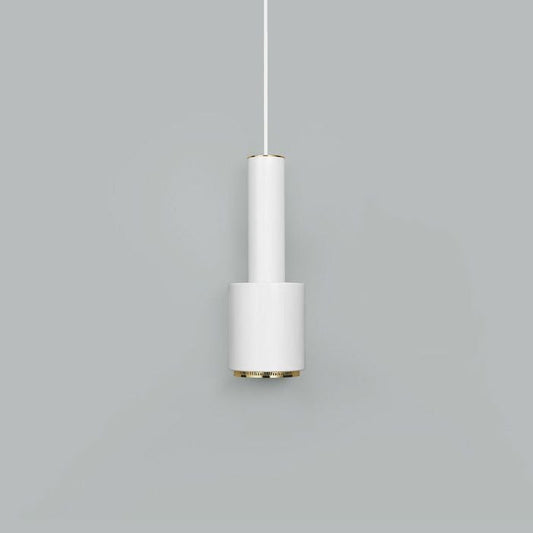 Artek/A110 Pendant Lamp “Hand Grenade“/A110 ペンダント 手榴弾/スチール/ホワイト塗装/ブラスメッキ 【納期】約3～4週間（メーカー欠品時を除く）