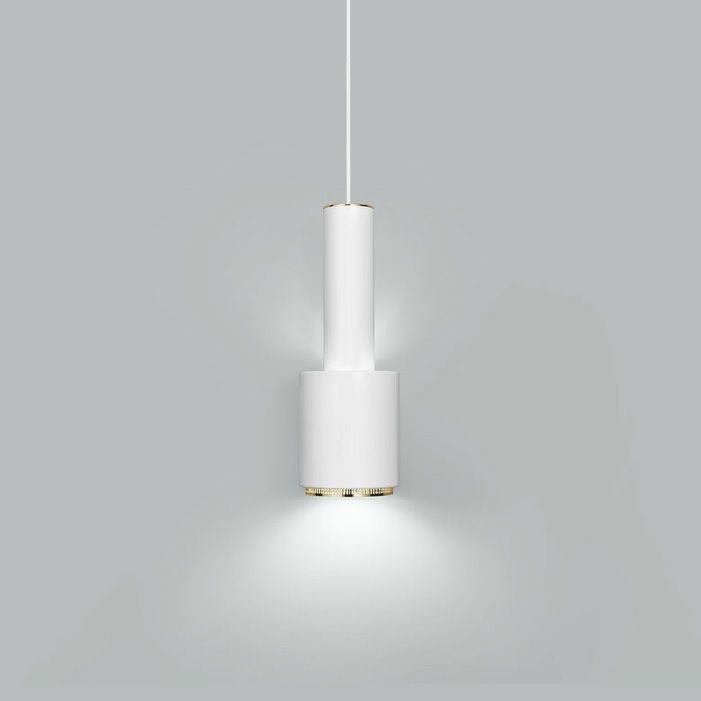 Artek/A110 Pendant Lamp “Hand Grenade“/A110 ペンダント 手榴弾/スチール/ホワイト塗装/ブラスメッキ 【納期】約3～4週間（メーカー欠品時を除く）