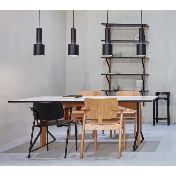 Artek/A110 Pendant Lamp “Hand Grenade“/A110 ペンダント 手榴弾/スチール/ホワイト塗装/ブラスメッキ 【納期】約3～4週間（メーカー欠品時を除く）