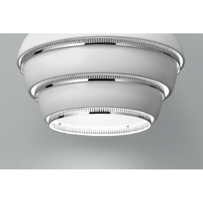 Artek/A331 Pendant Lamp “Beehive“ /A331 ペンダント ビーハイブ/アルミニウム/ホワイト塗装/クロームメッキ 【納期】約3～4週間（メーカー欠品時を除く）