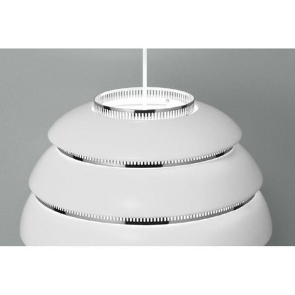 Artek/A331 Pendant Lamp “Beehive“ /A331 ペンダント ビーハイブ/アルミニウム/ホワイト塗装/クロームメッキ 【納期】約3～4週間（メーカー欠品時を除く）