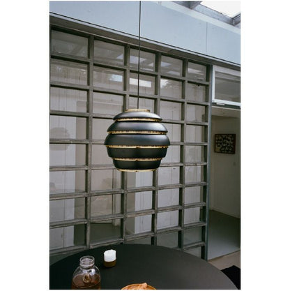 Artek/A331 Pendant Lamp “Beehive“ /A331 ペンダント ビーハイブ/アルミニウム/ブラック塗装/ブラスメッキ 【納期】約3～4週間（メーカー欠品時を除く）