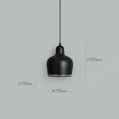 Artek（アルテック）/A330S Pendant Lamp "Golden Bell"/A330S ペンダント ゴールデンベル/スチール/ブラック塗装 【納期】約3～4週間（メーカー欠品時を除く）
