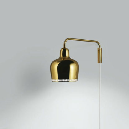 Artek/A330S Wall Lamp "Golden Bell"/A330S ウォールランプ ゴールデンベル/真鍮/クリア塗装 【納期】約3～4週間（メーカー欠品時を除く）