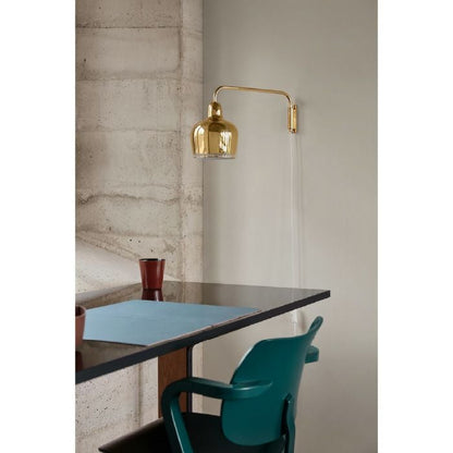 Artek/A330S Wall Lamp "Golden Bell"/A330S ウォールランプ ゴールデンベル/真鍮/クリア塗装 【納期】約3～4週間（メーカー欠品時を除く）