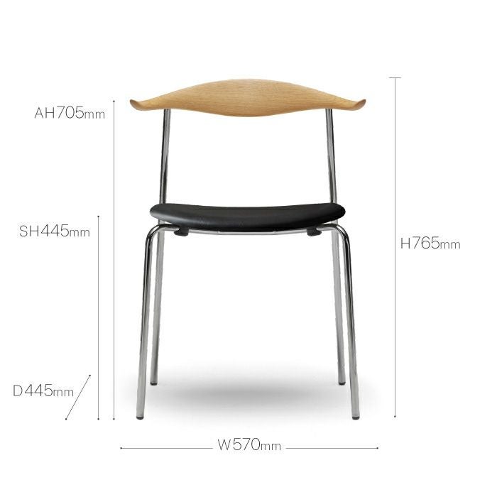 CARL HANSEN & SON（カールハンセン&サン）/CH88P/チェア/オーク材/オイル仕上げ/Thor301/ステンレス脚 【納期】約3～4週間（メーカー欠品時を除く）