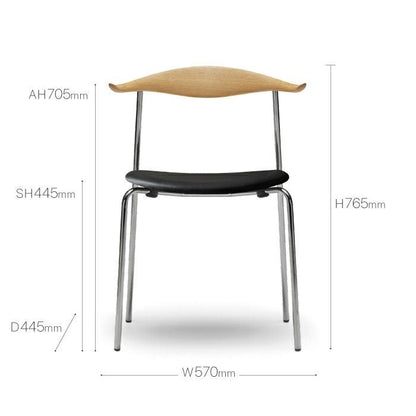 CARL HANSEN & SON（カールハンセン&サン）/CH88P/チェア/オーク材/オイル仕上げ/Thor301/ステンレス脚 【納期】約3～4週間（メーカー欠品時を除く）
