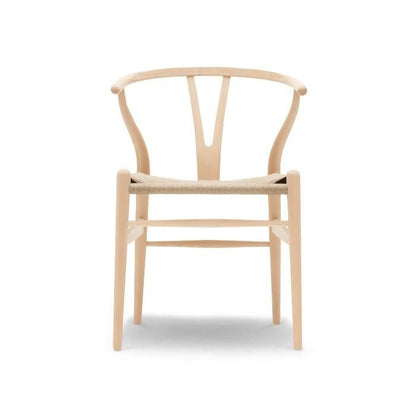 【カールハンセン別注Kvadratクッションプレゼント】CARL HANSEN & SON（カールハンセン&サン）/CH24/Yチェア（ワイチェア）/ビーチ材/ソープ仕上げ/ナチュラルペーパーコード 傷防止フェルト付