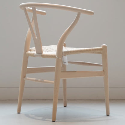 【カールハンセン別注Kvadratクッションプレゼント】CARL HANSEN & SON（カールハンセン&サン）/CH24/Yチェア（ワイチェア）/ビーチ材/ソープ仕上げ/ナチュラルペーパーコード 傷防止フェルト付