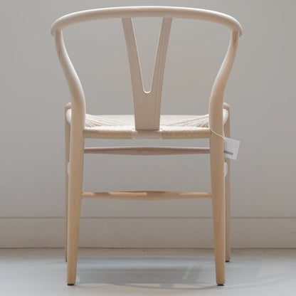 【カールハンセン別注Kvadratクッションプレゼント】CARL HANSEN & SON（カールハンセン&サン）/CH24/Yチェア（ワイチェア）/ビーチ材/ソープ仕上げ/ナチュラルペーパーコード 傷防止フェルト付
