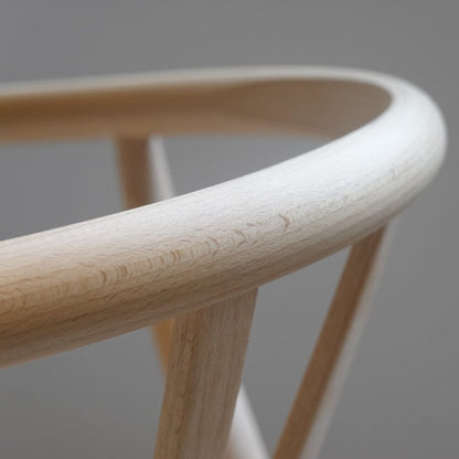 【カールハンセン別注Kvadratクッションプレゼント】CARL HANSEN & SON（カールハンセン&サン）/CH24/Yチェア（ワイチェア）/ビーチ材/ソープ仕上げ/ナチュラルペーパーコード 傷防止フェルト付