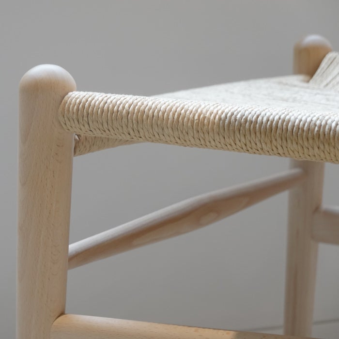 【カールハンセン別注Kvadratクッションプレゼント】CARL HANSEN & SON（カールハンセン&サン）/CH24/Yチェア（ワイチェア）/ビーチ材/ソープ仕上げ/ナチュラルペーパーコード 傷防止フェルト付