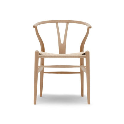 【カールハンセン別注Kvadratクッションプレゼント】CARL HANSEN & SON（カールハンセン&サン）/CH24/Yチェア（ワイチェア）/ビーチ材/オイル仕上げ/ナチュラルペーパーコード  傷防止フェルト付