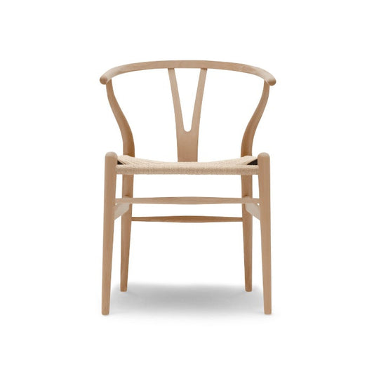 【カールハンセン別注Kvadratクッションプレゼント】CARL HANSEN & SON（カールハンセン&サン）/CH24/Yチェア（ワイチェア）/ビーチ材/オイル仕上げ/ナチュラルペーパーコード  傷防止フェルト付