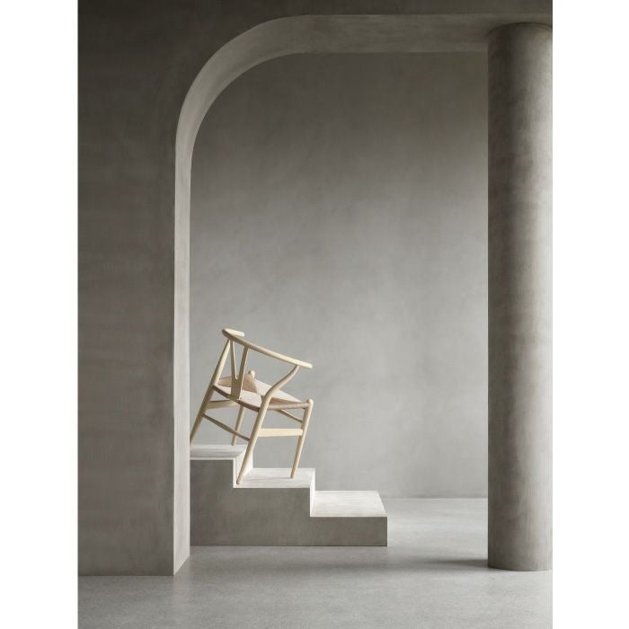 【カールハンセン別注Kvadratクッションプレゼント】CARL HANSEN & SON（カールハンセン&サン）/CH24/Yチェア（ワイチェア）/ビーチ材/オイル仕上げ/ナチュラルペーパーコード  傷防止フェルト付