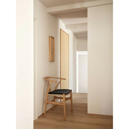 CARL HANSEN & SON（カールハンセン&サン） CU CH24 Yチェア（ワイチェア）専用 レザークッション Loke7150 ブラック