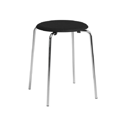 FRITZ HANSEN（フリッツハンセン）/Dot/ドットスツール/ブラック/カラードアッシュ/クローム脚 【納期】約3～4週間（メーカー欠品時を除く）