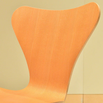【店頭在庫品】FRITZ HANSEN（フリッツハンセン）/セブンチェア/子供用チェア/オレゴンパイン/ナチュラルウッド/クローム脚く
